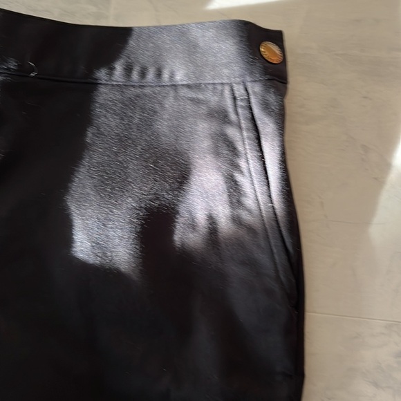 Ralph Lauren  pants  Midrise charcoal dress slacks / Front slash Pockets  Sz. 6P - Picture 4 of 11